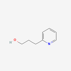 molecular formula C8H11NO B1197344 2-Pyridinepropanol CAS No. 2859-68-9