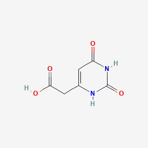 molecular formula C6H6N2O4 B1197346 6-Carboxymethyluracil CAS No. 4628-39-1