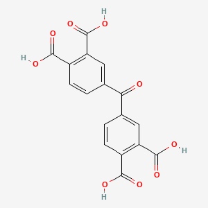 molecular formula C17H10O9 B1197349 4,4'-Carbonyldiphthalic acid CAS No. 2479-49-4