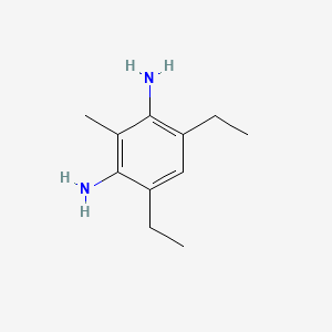 molecular formula C11H18N2 B1197360 2,6-Diamino-3,5-diethyltoluene CAS No. 2095-01-4