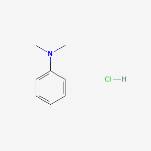 molecular formula C8H12ClN B1197361 N,N-dimethylaniline hydrochloride CAS No. 5882-44-0