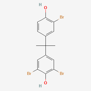 molecular formula C15H13Br3O2 B1197362 Tribromobisphenol A CAS No. 6386-73-8