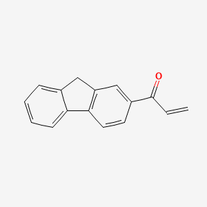 molecular formula C16H12O B1197389 1-(Fluoren-2-yl)-2-propen-1-one CAS No. 3404-97-5