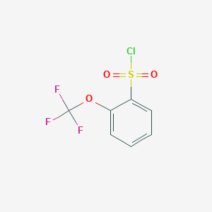molecular formula C7H4ClF3O3S B011974 2-(Trifluoromethoxy)benzenesulfonyl chloride CAS No. 103008-51-1