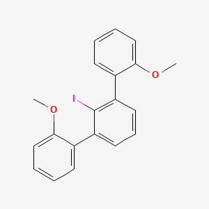 molecular formula C20H17IO2 B11974013 2-Iodo-1,3-bis(2-methoxyphenyl)benzene CAS No. 201734-86-3