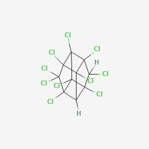 molecular formula C10H2Cl10 B1197402 5,10-Dihydromirex CAS No. 53207-72-0