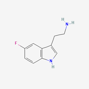 molecular formula C10H11FN2 B1197405 5-Fluorotryptamine CAS No. 576-16-9