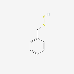 molecular formula C7H8S2 B1197406 Benzyl hydrodisulfide CAS No. 3492-66-8