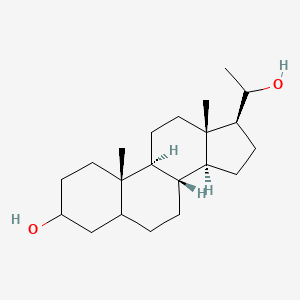 molecular formula C21H36O2 B1197407 Allopregnane-3,20-diol CAS No. 4479-11-2