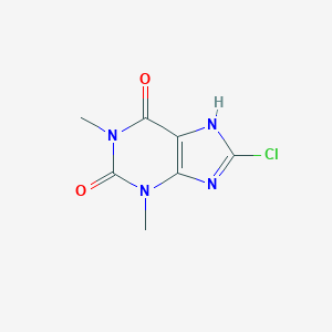 molecular formula C7H7ClN4O2 B119741 8-氯茶碱 CAS No. 85-18-7