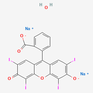 molecular formula C20H8I4Na2O6 B1197411 Erythrosine sodium CAS No. 49746-10-3