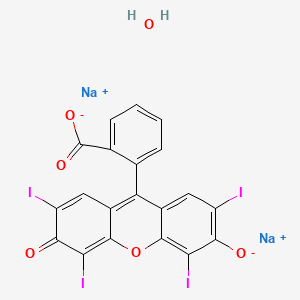 molecular formula C20H8I4Na2O6 B1197411 Unii-PN2ZH5loqy CAS No. 49746-10-3