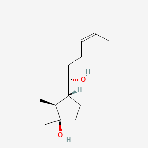 molecular formula C15H28O2 B1197414 Cyclonerodiol CAS No. 28834-06-2