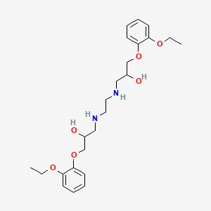 molecular formula C24H36N2O6 B1197418 Falirytmin CAS No. 58774-82-6