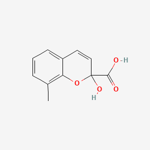 2-Hydroxy-8-methylchromene-2-carboxylate