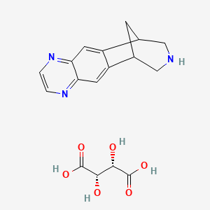 molecular formula C17H19N3O6 B1197455 Chantix 
