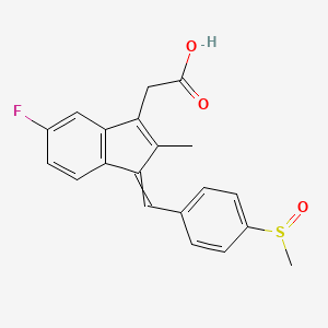molecular formula C20H17FO3S B1197470 Sulindac CAS No. 32004-68-5