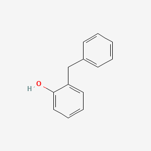 molecular formula C13H12O B1197477 2-Benzylphenol CAS No. 1322-51-6