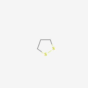 molecular formula C3H6S2 B1197483 1,2-Dithiolane CAS No. 557-22-2