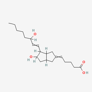molecular formula C21H34O4 B1197492 carbacyclin 