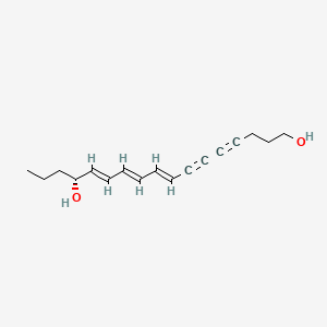 molecular formula C17H22O2 B1197497 Cicutoxin CAS No. 505-75-9