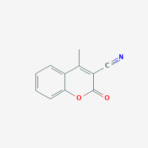 molecular formula C11H7NO2 B1197500 3-氰基-4-甲基香豆素 CAS No. 24526-69-0
