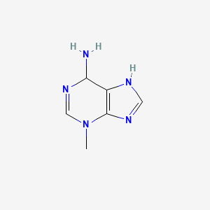 molecular formula C6H9N5 B1197504 N3-Metyladenine 