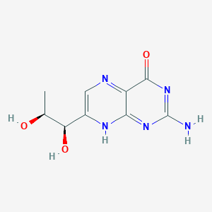 molecular formula C9H11N5O3 B119751 L-Primapterin CAS No. 2636-52-4
