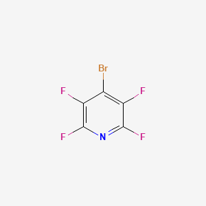 molecular formula C5BrF4N B1197552 4-Bromo-2,3,5,6-tetrafluoropyridine CAS No. 3511-90-8