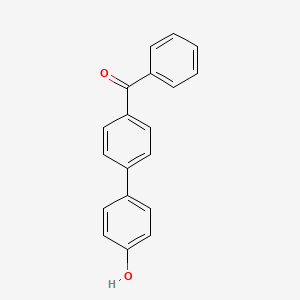 [4-(4-Hydroxyphenyl)phenyl]-phenylmethanone