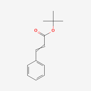 molecular formula C13H16O2 B1197562 2-Propenoic acid, 3-phenyl-, 1,1-dimethylethyl ester, (E)- 