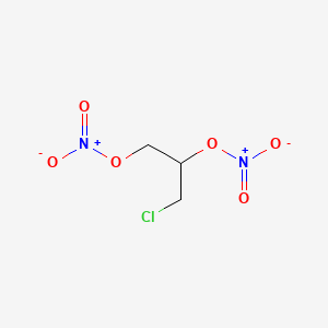 molecular formula C3H5ClN2O6 B1197571 Clonitrate CAS No. 2612-33-1