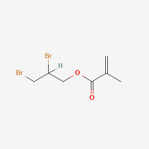 molecular formula C7H10Br2O2 B1197572 2,3-Dibromopropyl methacrylate CAS No. 3066-70-4