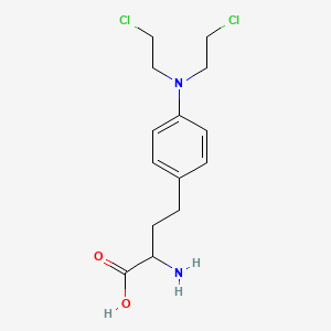 molecular formula C14H20Cl2N2O2 B1197573 Aminochlorambucil CAS No. 3688-35-5