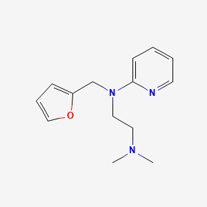 molecular formula C14H19N3O B1197576 Methafurylene CAS No. 531-06-6