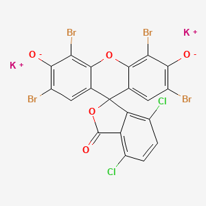 molecular formula C20H4Br4Cl2K2O5 B1197581 Phloxin CAS No. 6441-77-6