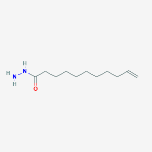 molecular formula C11H22N2O B1197583 Undec-10-enohydrazide CAS No. 5458-77-5