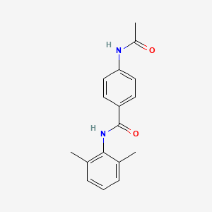 4-(acetylamino)-N-(2,6-dimethylphenyl)benzamide