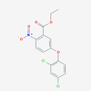 Ethyl 5-(2,4-dichlorophenoxy)-2-nitrobenzoate