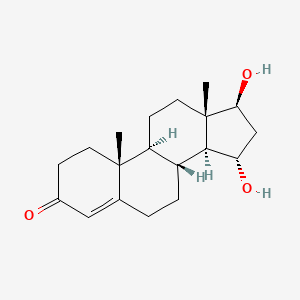 molecular formula C19H28O3 B1197620 15-Hydroxytestosterone CAS No. 2226-70-2