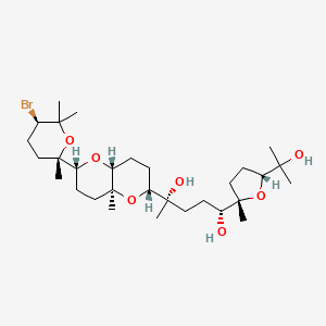 molecular formula C30H53BrO7 B1197628 Venustatriol CAS No. 105880-10-2