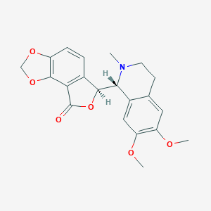 molecular formula C21H21NO6 B119763 (-)-Corlumine CAS No. 79082-64-7