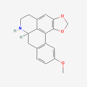 molecular formula C18H17NO3 B1197634 Norlaureline CAS No. 65012-41-1