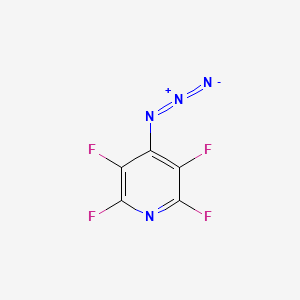 molecular formula C5F4N4 B1197644 4-Azido-2,3,5,6-tetrafluoropyridine CAS No. 39066-42-7