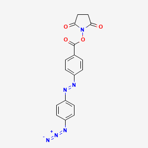 molecular formula C17H12N6O4 B1197650 Abose CAS No. 74713-43-2