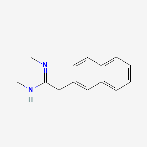 molecular formula C14H16N2 B1197657 Napactadine 