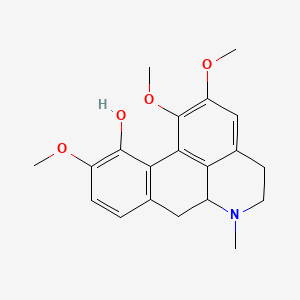 molecular formula C20H23NO4 B1197658 Isocorydine CAS No. 36284-37-4