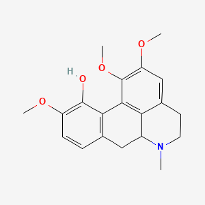 molecular formula C20H23NO4 B1197658 Luteanine CAS No. 36284-37-4