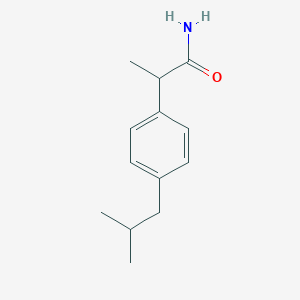 molecular formula C13H19NO B119766 Ibuprofenamide CAS No. 59512-17-3