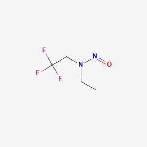 molecular formula C4H7F3N2O B1197661 N-Nitroso-2,2,2-trifluoroethyl-ethylamine CAS No. 82018-90-4